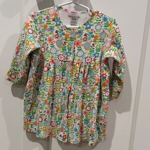 Zutano Multicolor Floral Kids Blouse